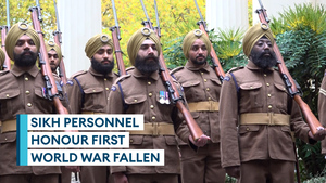 'Pressure on shoulders' of serving Sikhs keeping WWI history alive