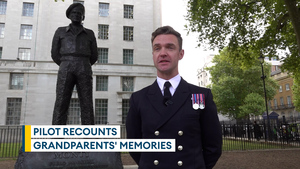 Pilot recounts grandparents' memories 