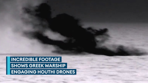 Greek navy downs Houthi drones in the Red Sea