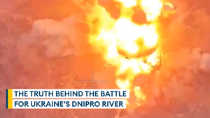 Ukraine's victory on the Dnipro River against 'insane' Russian counter attack