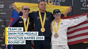 Team UK secure swimming success at Invictus Games
