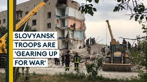 Slovyansk prepares for a full-on Russian attack