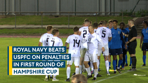 Royal Navy beats USP on penalties scrape through to Hampshire Cup second round 