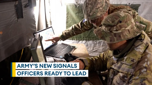 Newest Royal Signals officers pass out ready to lead technical troops around the UK
