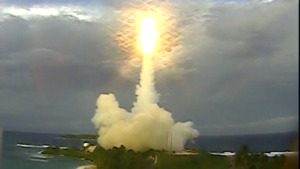 Test Missile Launched By US To Intercept Intercontinental Ballistic Missile Target