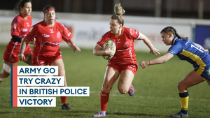 British Army beat British Police in exciting try-filled rugby union clash