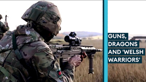 The ‘Welsh Warriors’ leading NATO’s mission on Russia’s border.