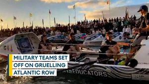 Four military teams begin 3,000-mile World's Toughest Row