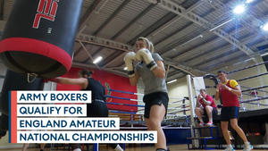Army boxers prepare for England Amateur National Boxing Championships