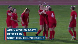 Army women beats Kent FA in Southern Counties Cup