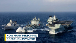 What is the strength of the Royal Navy?