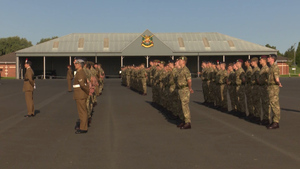 Virtually-Trained Junior Soldiers Graduate Behind Closed Doors
