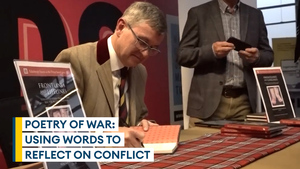 Horror and humour of war explained using power of poetry
