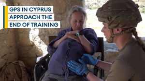 Medics in Cyprus prepare for real-world scenarios as training nears an end