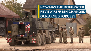 All the gen on the refresh of the integrated review | Forces News | 14 March