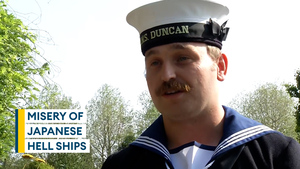 Great-grandson of Japanese hell ship survivor speaks on VJ Day