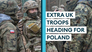 Extra 350 British troops heading for Poland