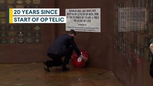 Iraq War 20th anniversary commemoration at National Memorial Arboretum
