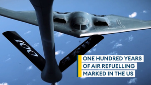 Country-wide flyovers will mark 100 years of air refuelling by the US Air Force