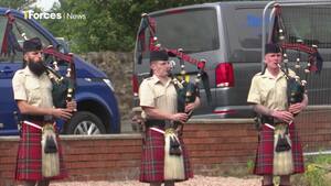 Royal Regiment Of Scotland Musicians Conduct 'Raising The Nations Spirit' Tour