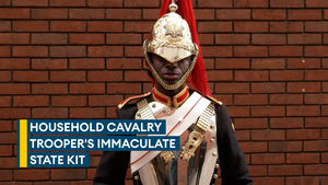 Helmets, plates, plumes, swords and boots: Household Cavalry uniform from top to toe