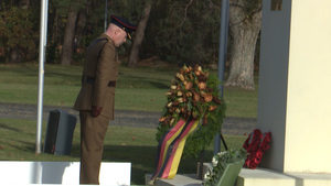 British Personnel In Germany Mark Remembrance Sunday