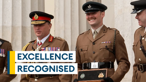 Rifles junior NCO becomes first winner of Fitzgibbon Award