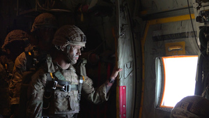 Flying With The Paras On An Exercise Designed To Make The Enemy Take Notice