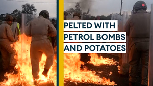 Troops train to tackle riots and angry mobs