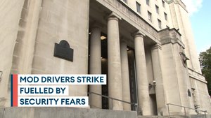 MOD drivers plan strike action citing security fears