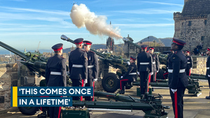 Once-in-a-lifetime experience for Fijian soldier at gun salute