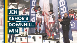 Meribel 2022: Jen Kehoe wins first Inter Services Alpine Downhill title