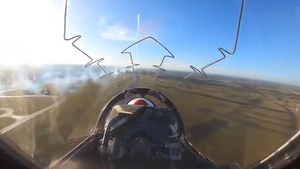 View From The Cockpit As Red Arrows Fly New Manoeuvre