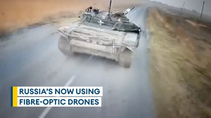 Russia using fibre-optic drones to avoid Ukrainian jamming