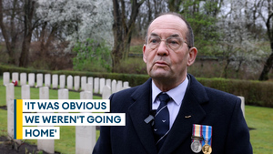 Gulf War navigator recalls bailing out of burning aircraft