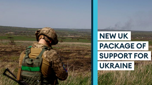 New £300m military aid package to Ukraine confirmed