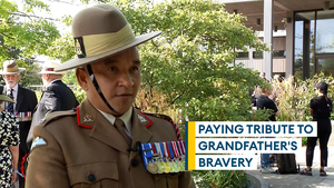 Gurkha inspired by grandfather's service in Far East