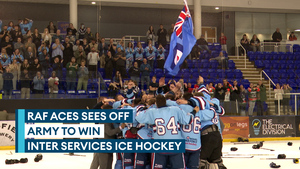RAF Aces win Inter Services Ice Hockey title