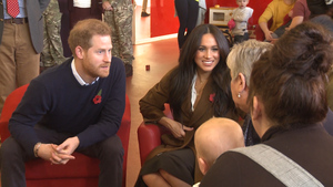 Prince Harry And Meghan Surprise Army Families