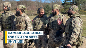 Sikhs keeping the faith with camouflage