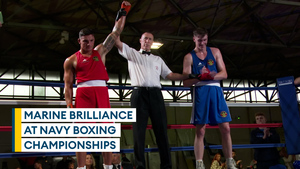 Royal Marines reign supreme at the Royal Navy Boxing Championships