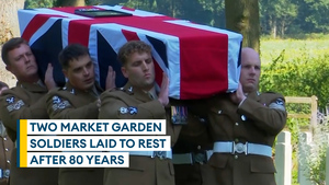 Market Garden heroes laid to rest 80 years after battle