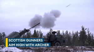 Archer howitzer deploys on Nato's Exercise Dynamic Front 