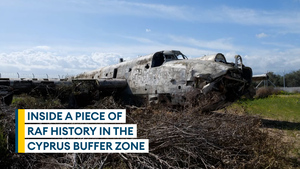 A look at a piece of the RAF's 'great heritage' lying in Cyprus