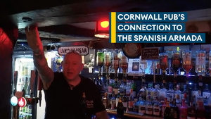 Beams in historic Cornwall inn tell a tail of Britain's naval past