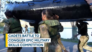 Sandhurst Cup tests cadets' combat skills to the max