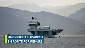 HMS Queen Elizabeth moving on for the next stage of repairs