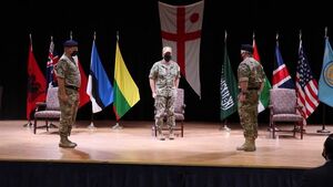 Royal Navy Gulf Security Coalition Welcomes New Commanding Officer