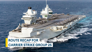 Eight months away: A route recap of Carrier Strike Group 25