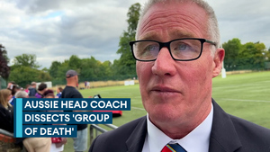 Australian head coach reflects on tough pool matches 